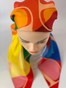 Шелковая бандана Valentino с имитацией платка разноцветная bandanashovk-7 фото 8