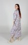 Сукня-сорочка сатінова з принт Хризантеми suknyasorochka-5 фото 2
