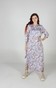 Сукня-сорочка сатінова з принт Хризантеми suknyasorochka-5 фото 1
