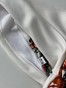 Бандана с имитацией платка белая с большими цветами bandanahustkat-bila-7 фото 7