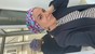 Шапочка с вшитым объемом Грейс летняя разноцветные мазки hatgrasesoft-5 фото 3