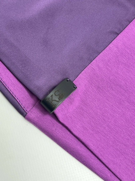 Шапочка Дива комбинированая фиолетовая фото