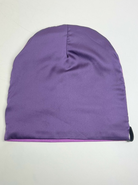 Шапочка Дива комбинированая фиолетовая фото