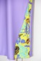 Купальна сукня пряма бузкова з принтом мушлі swimsuknia-3 фото 2