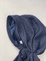 Бандана с имитацией платка темно-синяя bandanahustkal-49 фото 7
