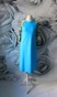 Купальна сукня пряма блакитна з різнокольоровими кульками swimsuknia-12 фото 2