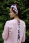 Платье с воланом (розовое с цветочным принтом) suknyalito-1 фото 3