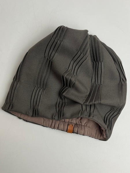 Зимова шапка Міріам з італійською вовною плісе та вшитим флісом Полар фото