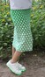 Спідниця пряма Зелена в горошок skirtpryama-1 фото 7