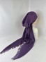 Бандана теплая шерсть с кашемиром фиолетовая bankash-2 фото 5