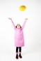 Рожева дитяча сукня-худі з начосом з підкладкою "Корона" в капюшоні dytsukniahudi-9 фото 4
