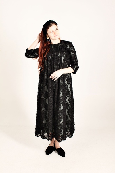 Праздничное платье Китти свободного кроя фото